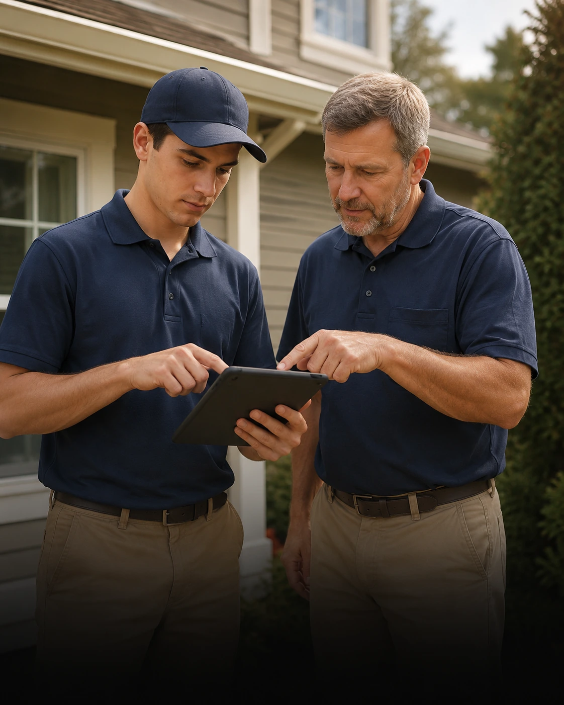 New inspector using a guided checklist