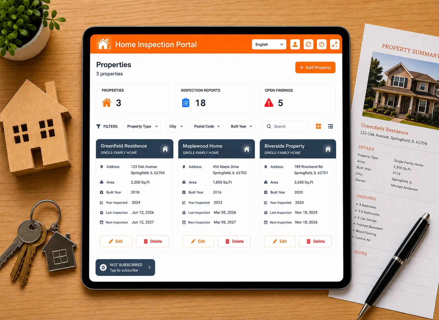 Property records, all in one place